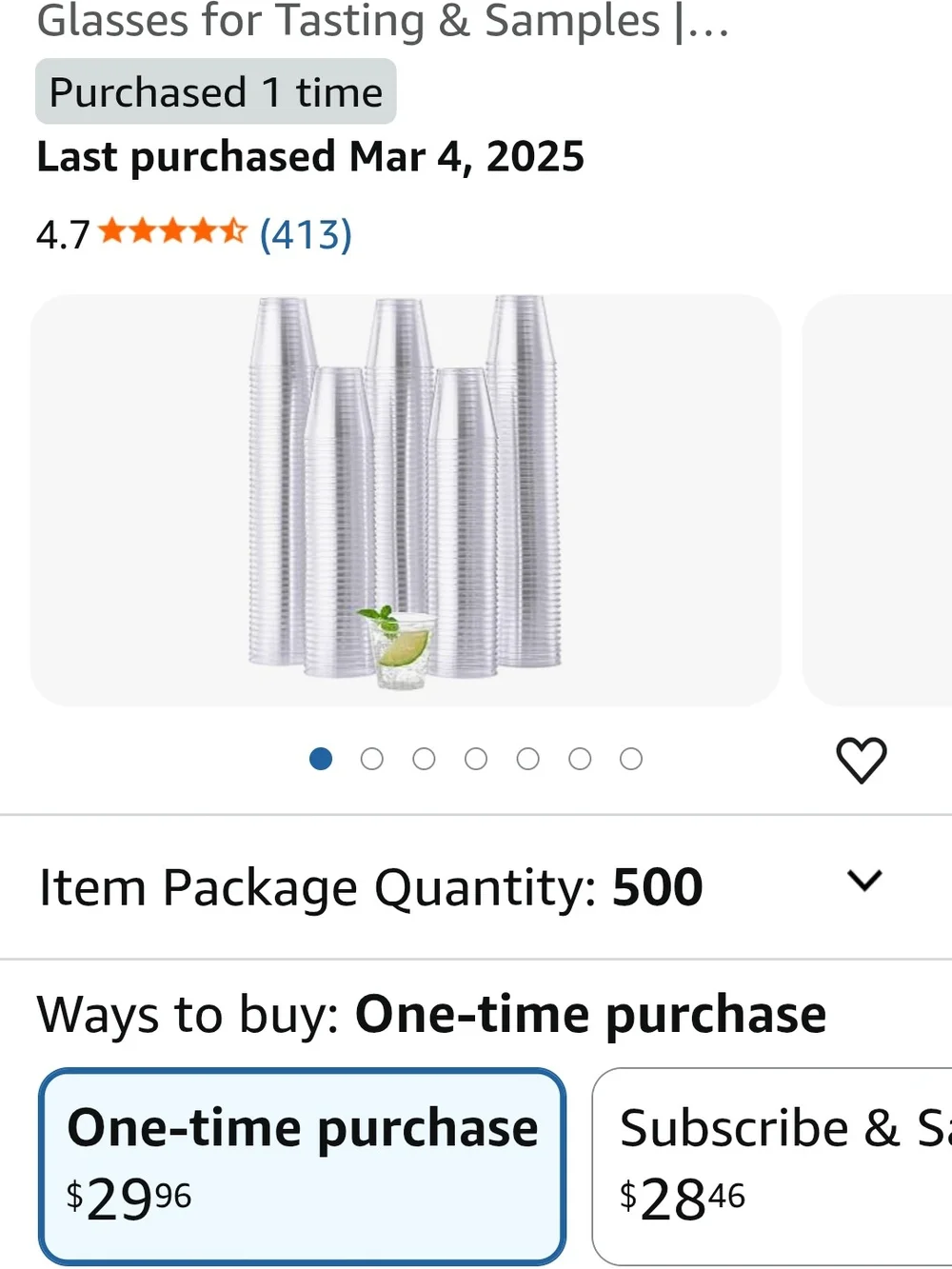 Clear Plastic Cups - 1.5 oz, Pack of 490